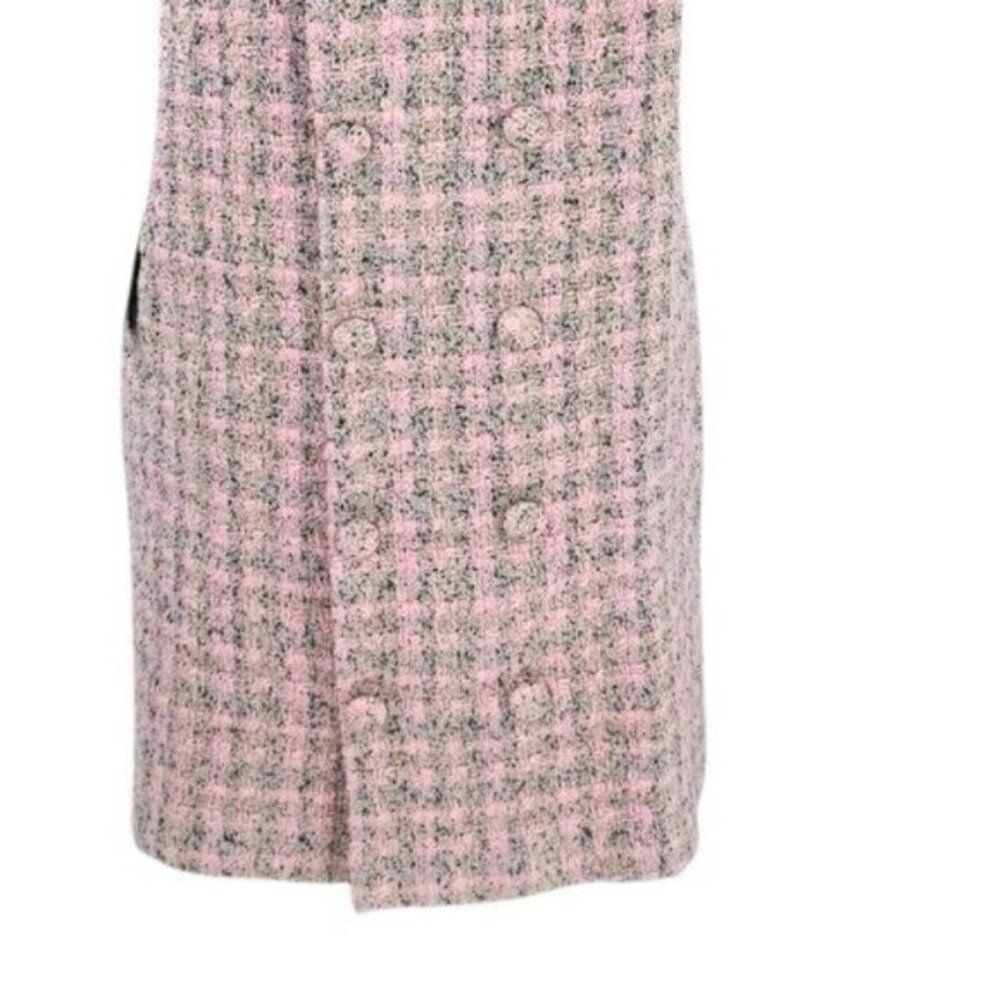 Pomander Place | NEW Peony Tweed Bianca Sleeveless Crewneck Mini Dress Size S - Picture 7 of 12